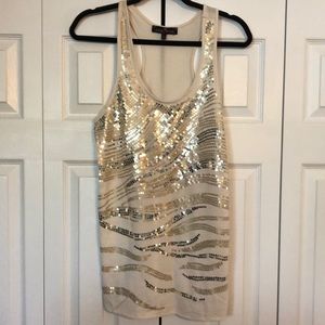 Women’s Racer Back Sequin Tank